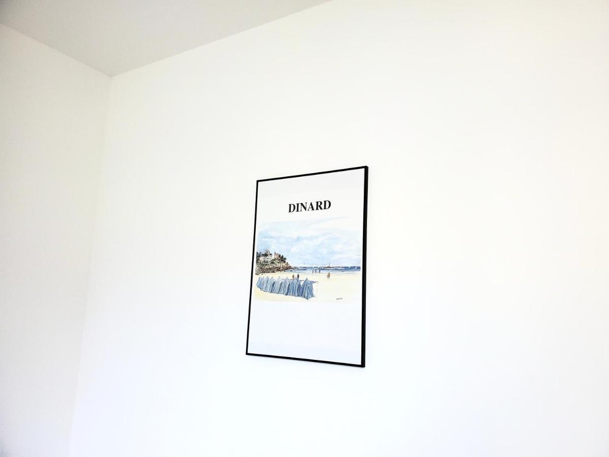 Apt Bord De Mer, Hypercentre Dinard, Parking Prive Exterior photo
